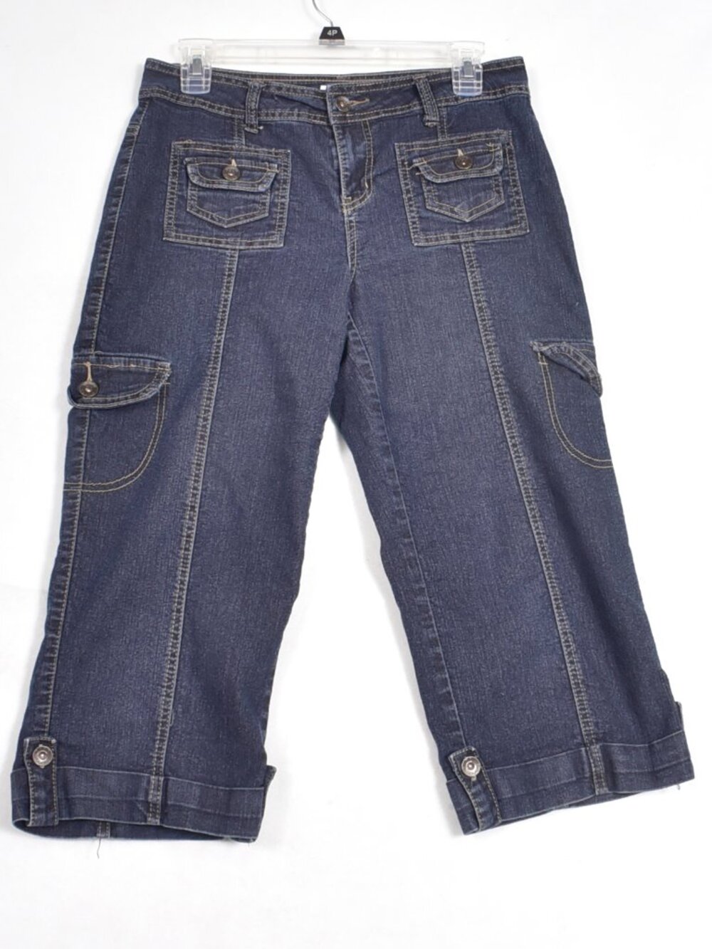 Cato Women's Denim Capri Jeans Size 6 Pocket